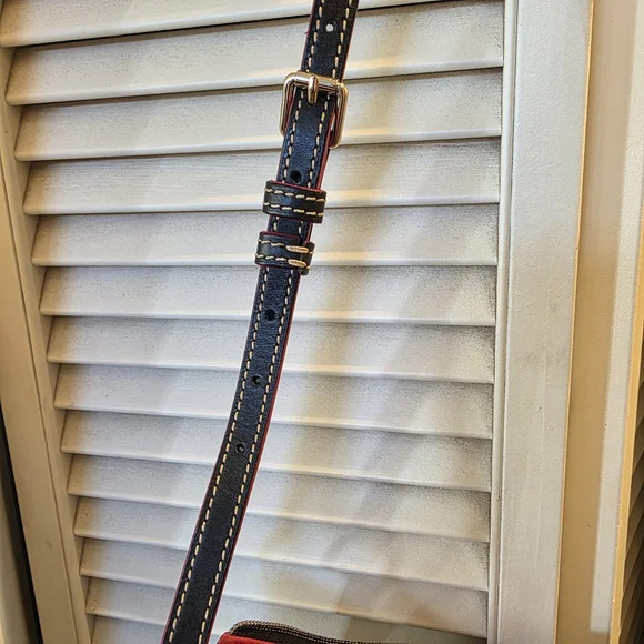 Dooney & Bourke Disney Mickey Crossbody Bag - Black and Red - Picture 5 of 12